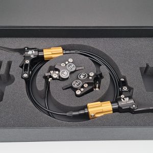 U-mm  Bremsenset TS4 Power #2024 schwarz 2G+2S Vr+Hr inkl.Bremsbeläge