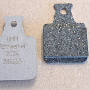 UMM FW Metrop - LONGLIFE-Scheibenbremsbelag für E-Bike/ MTB/ Lastenrad mit Fahrwerker Bremsen